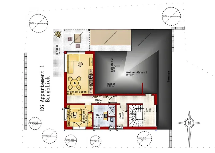 Bergblick Lägenhet Kappelrodeck